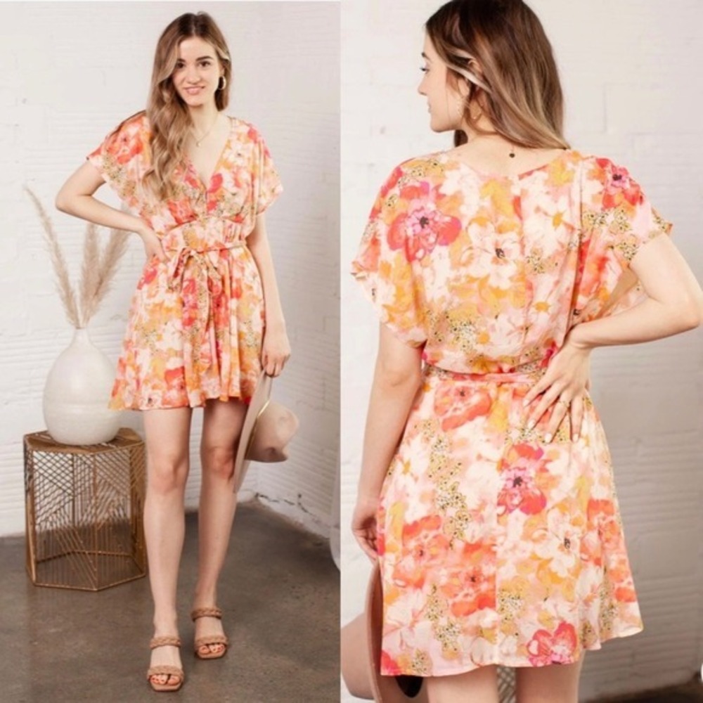 Free People‎ Freddie Tie Mini Dress
